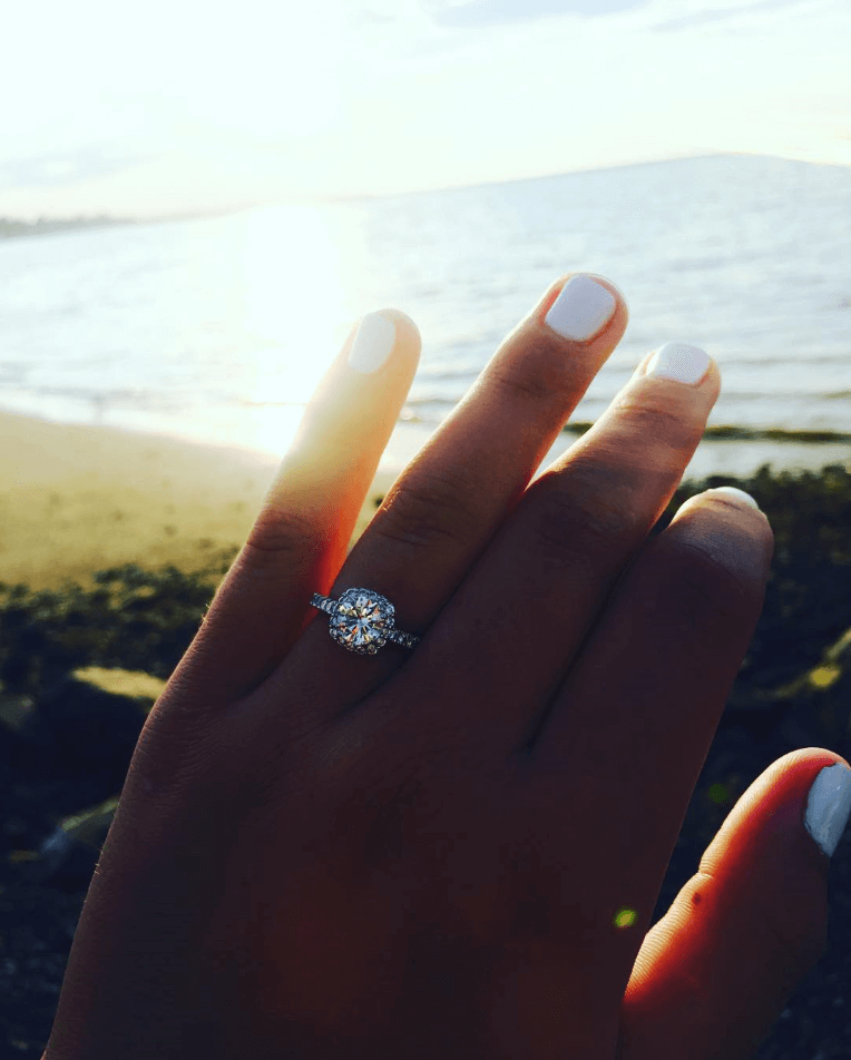The Perfect Engagement Ring Selfie