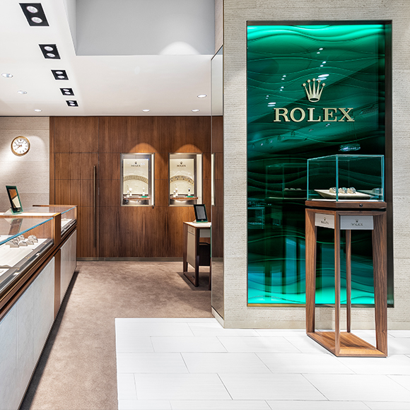Gerald Peters Rolex Showroom in Staten Island