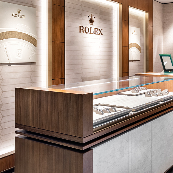 Gerald Peters Rolex Showroom in Staten Island New York